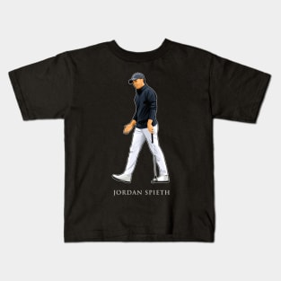 Jordan Spieth Walking Golf Kids T-Shirt